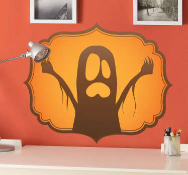Spook Halloween sticker - TenStickers
