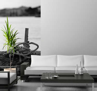 摄影壁画-海洋黑白摄影艺术。通过简单原始的摄影为您的家庭或企业增添色彩