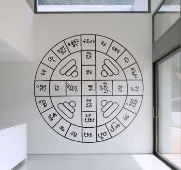 Wandtattoo Thai Kreis - TenStickers