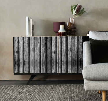 Rustic Wood Texture furniture sticker - TenStickers
