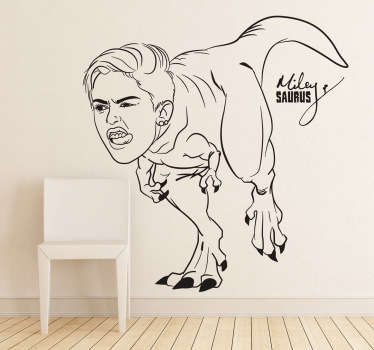 Hannah Montana passou a Miley Cyrus, a grande voz manteve-se. O autocolante decorativo irá renovar a sua casa. Encomende já!