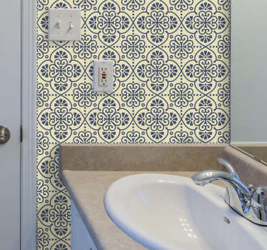 Azulejos adesivos padrão hidráulico - TenStickers