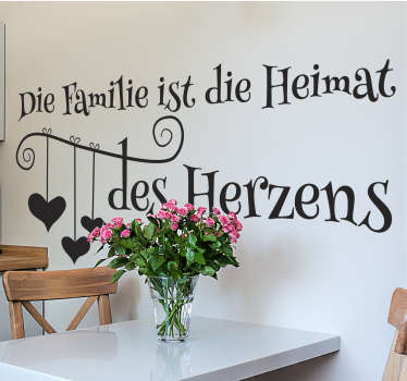 Spruch Familie - TenStickers