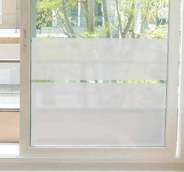 Have some privacy in your shower or your within the business meeting room by placing a vinyl sticker on the glass doors or walls.