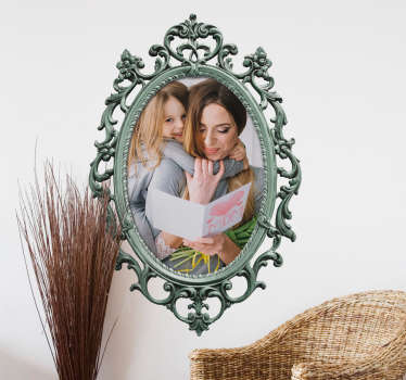 Vinilo espejo personalizable clásico - TenVinilo