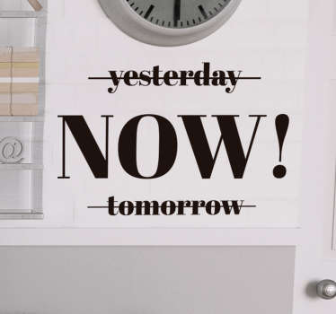 Fraz minimalizem motivacijska stenska nalepka - TenStickers