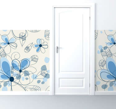 Naklejka na ścianę kwiaty rośliny - TenStickers