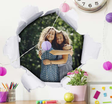 3D Wandtattoo Papierwand selbst gestalten - TenStickers