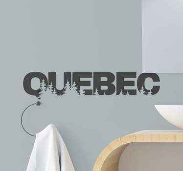 Sticker Québec - TenStickers
