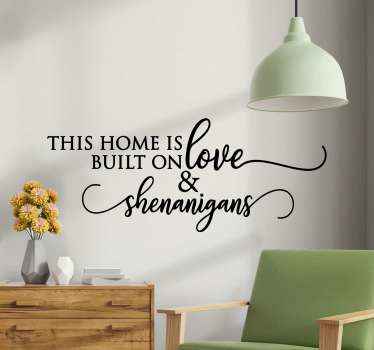 Autocolantes com texto Travessuras - TenStickers