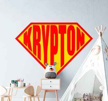 autocolante icónico de super-herói para crianças. O desenho retrata o avô de um super-herói seg-el que lutou para resgatar o nome da honra de sua família.