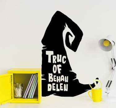 Sticker Halloween Des bonbons ou un sort - TenStickers