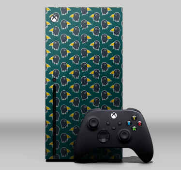 Playful Bird Design xbox wrap - TenStickers