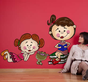 Nálepka pro děti přátelské čtenáře - TenStickers