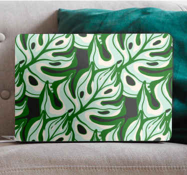 Tropical Leaf Concept laptop skin - TenStickers