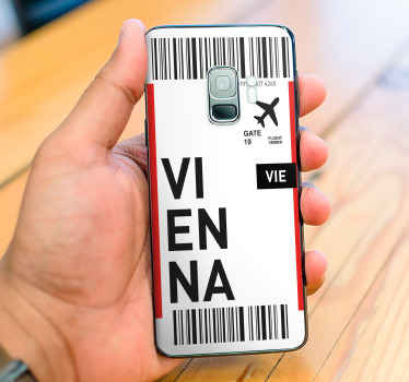 Samolepky na letenky do vídně samsung - TenStickers