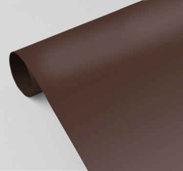 Autocolantes de cores lisas Castanho - TenStickers