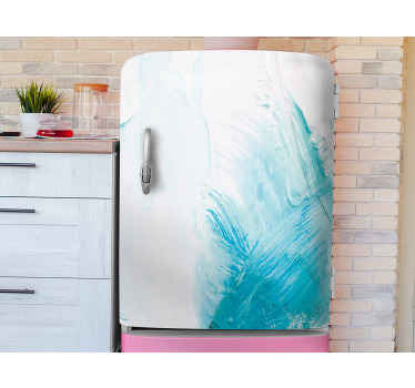 Elegant Abstract Swirls fridge sticker - TenStickers