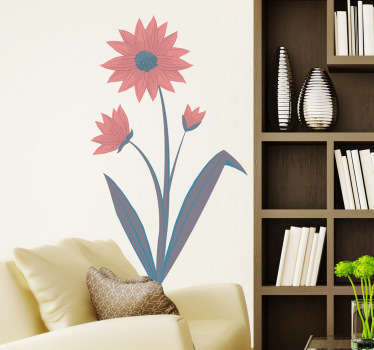 Wandtattoo Blume - TenStickers
