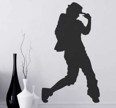 Urban Dancer Silhouette Sticker - TenStickers