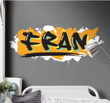 Městský styl colorfull graffiti osobní obtisk - TenStickers