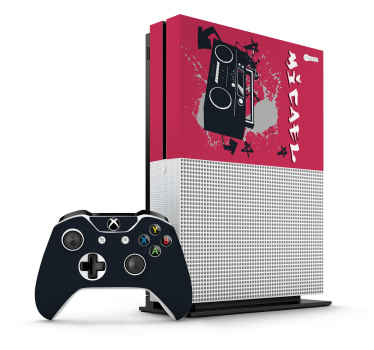 Hip hop cd player graffiti xbox skin - TenStickers