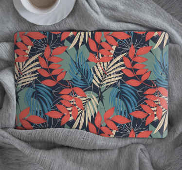 Laptop Aufkleber Modernes elegantes fauna- und flora-muster - TenStickers