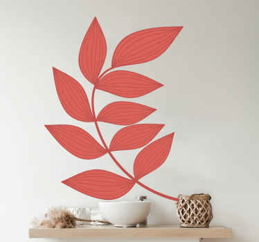 Sticker Mural élégant de la faune et flore - TenStickers