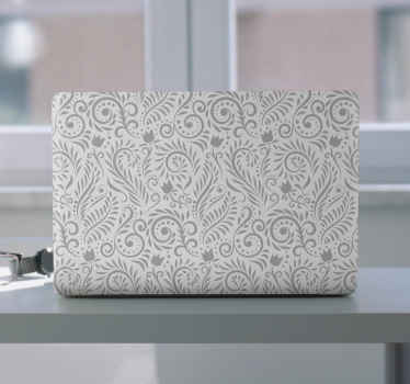 Elegant Floral Element laptop skin - TenStickers