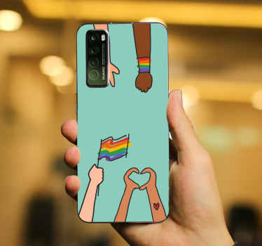 Huawei Sticker einheit und stolz - TenStickers