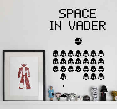 Adesivo Space In Vader - TenStickers