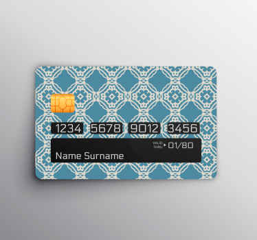 Adesivi Decorativi Per Carta Di Credito | Motivo Bandiera USA | Made In France | Compatibili Con VISA, CB, Mastercard