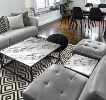 Elegáns szürke márvány bútor matrica - TenStickers