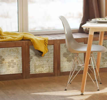 Vinilo para mueble textura desgastada Japandi - TenVinilo