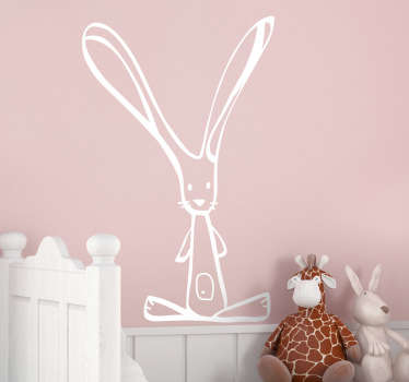 Nalepka za zajčke za otroke - TenStickers