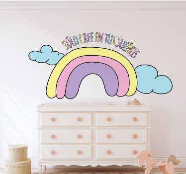 Autocolantes decorativos de outros textos Apenas acredite nos seu - TenStickers