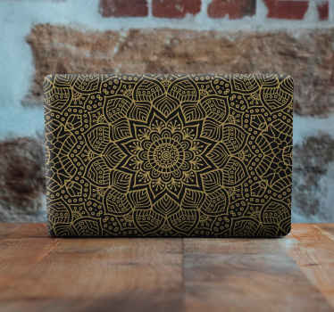 Intricate Mandala Pattern laptop skin - TenStickers