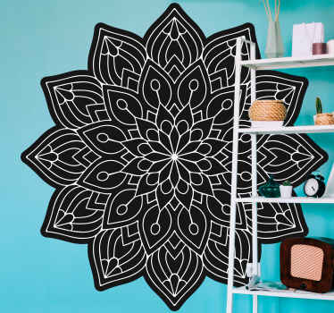 Naklejka na ścianę vintage Unikalny cienki wzór z podszewką - TenStickers