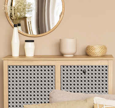 αυτοκόλλητο έπιπλα σύγχρονο μοτίβο φύλλων - TenStickers