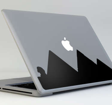 Adesivo Mac silhouette Egitto - TenStickers