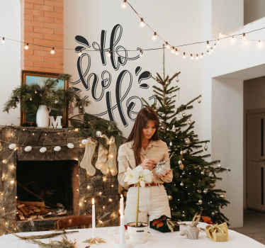 Weihnachtssticker Hohoho weihnachten - TenStickers