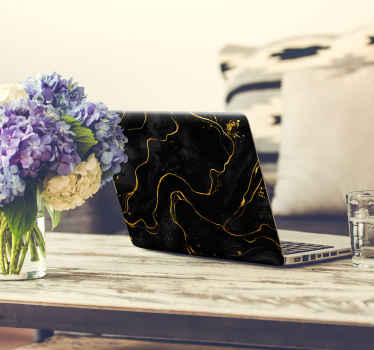 Naklejka na laptopa marmur - TenStickers