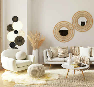 Ozdoby na ścianę glamour - TenStickers