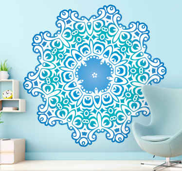 Intricate Botanical Print decoration wall sticker - TenStickers