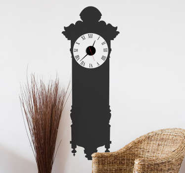 Classic frame stick on wall clock - TenStickers