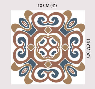 Hydraulic kitchen tile sticker - TenStickers