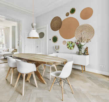 Sticker Plante de jardin et osier - TenStickers