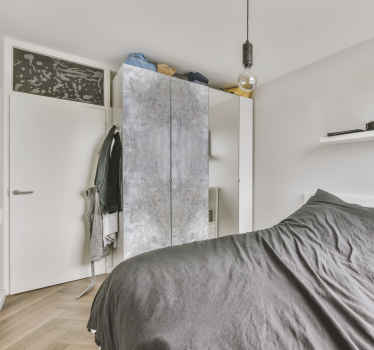 Autocollant meuble béton de style industriel - TenStickers