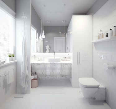 Autocollant meuble carreaux de ciment - TenStickers