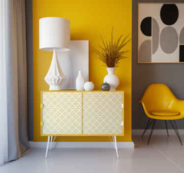 Adhésif meuble géométrique - TenStickers